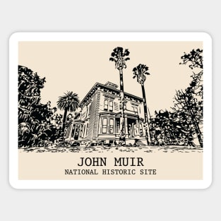 John Muir National Historic Site Magnet